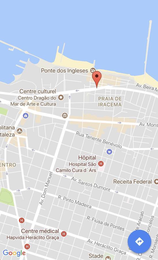 Apartamento Praia De Iracema Vista Para O Mar 18 Andar Fortaleza  Ngoại thất bức ảnh