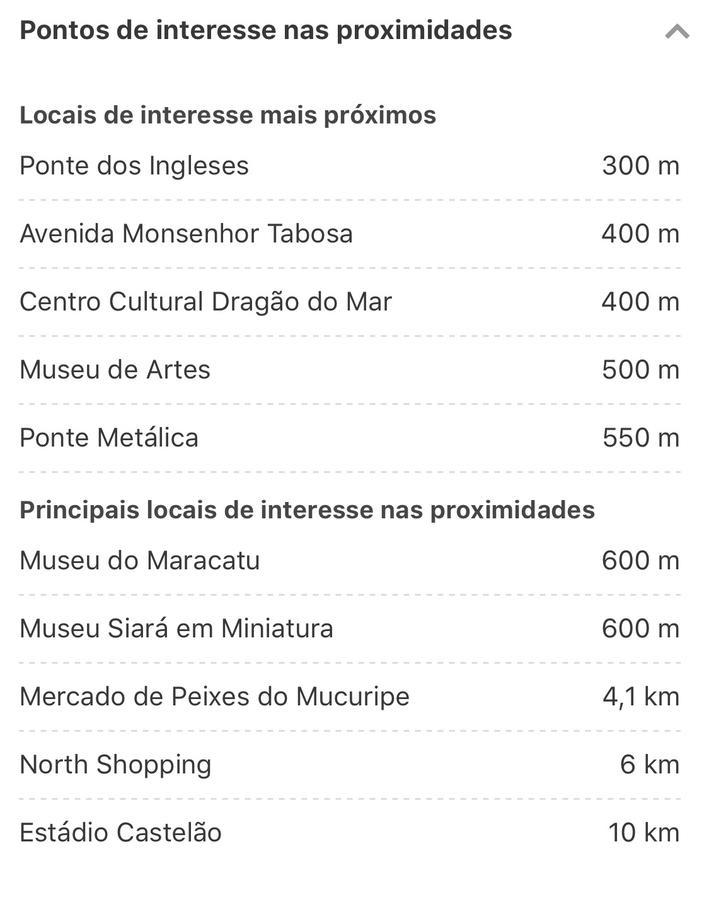 Apartamento Praia De Iracema Vista Para O Mar 18 Andar Fortaleza  Ngoại thất bức ảnh